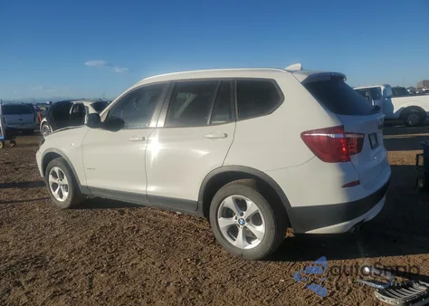 2012 BMW X3 xDrive28I z USA, uszkodzony, nr VIN 5UXWX5C59CL724507